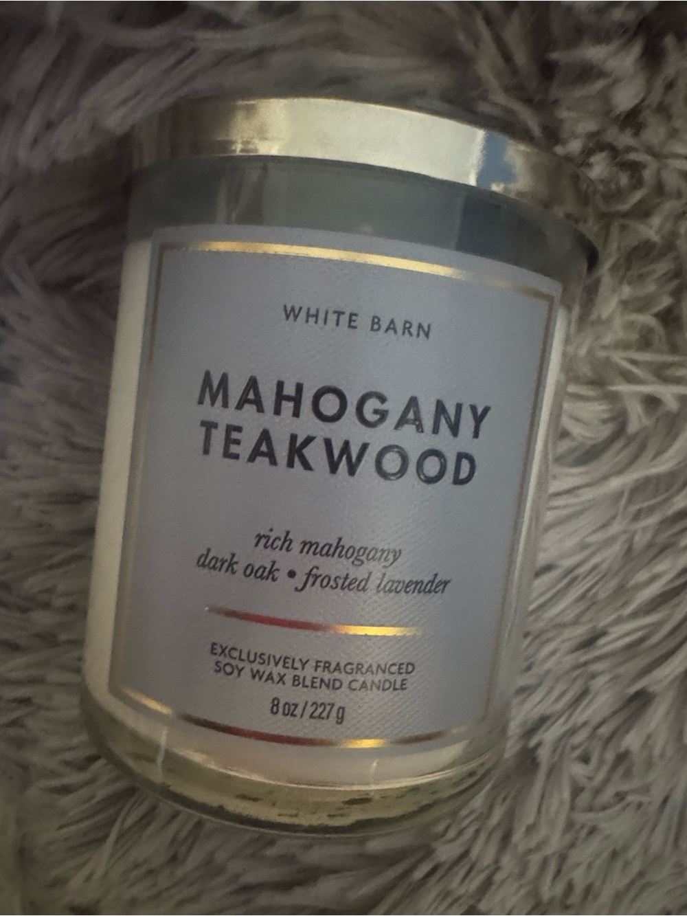 White Barn Candle Duo - Clean House Vibes and Mahogany Teakwood - Picture 3 of 3